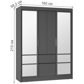 Шкаф-купе Симпл ШКК-06