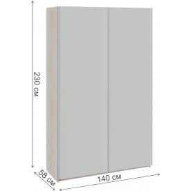 Шкаф-купе Траст 140х58х230