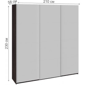Шкаф-купе Траст 210х58х230