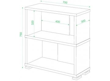 Стеллаж Эланта-10/2
