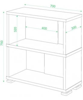 Стеллаж Эланта-10/2