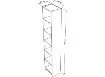 Стеллаж Варма 40