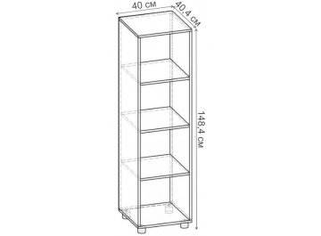 Стеллаж Стеллаж 400 СТ.037.400-00