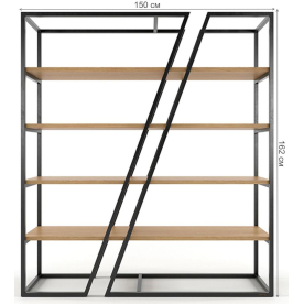 Стеллаж Loft Portland 160