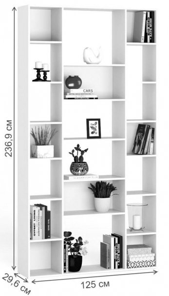 Стеллаж Алстар-23 МХ вишня