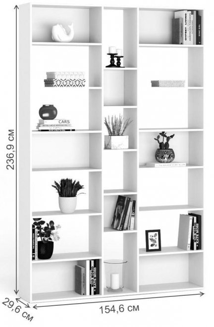 Стеллаж Алстар-24 МХ вишня