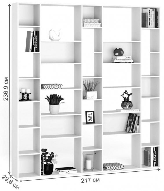 Стеллаж Алстар-27 МХ вишня