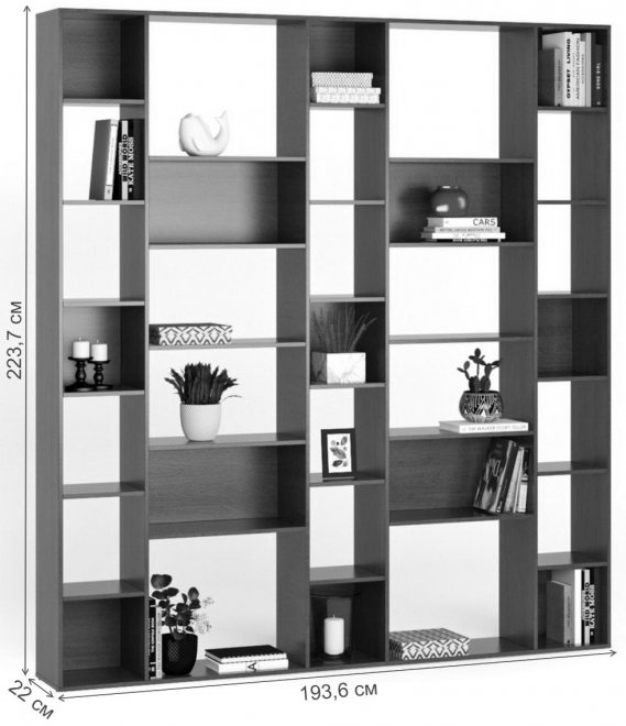 Стеллаж Алстар-7 МХ груша