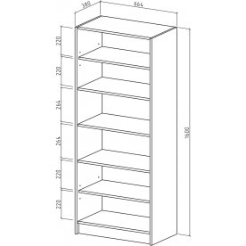 Стеллаж Август-2