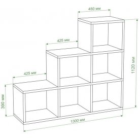 Стеллаж Бартоло СЛД БЕК