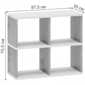 Стеллаж Бартоло СПД 2-2 КБЕ