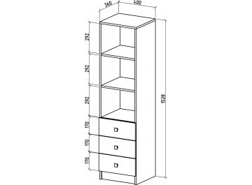 Стеллаж Бостон-2