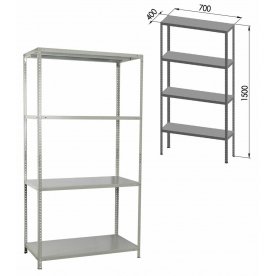 Стеллаж Стеллаж MS-150/40/70-4