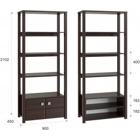 Стеллаж Изабель ИЗ-62К