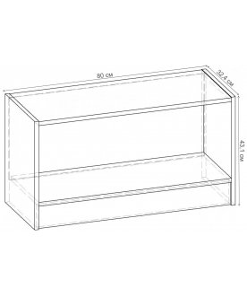 Стеллаж Лайн-81 СТ.047.800-00