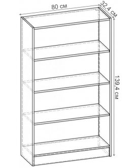 Стеллаж Лайн-84 СТ.050.800-00