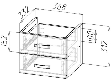 Стеллаж Либерти-62