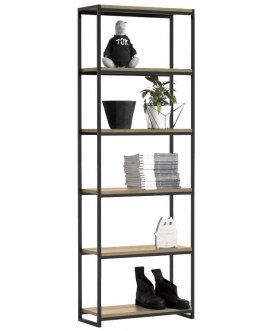 Стеллаж Metalframe дуб натуральный
