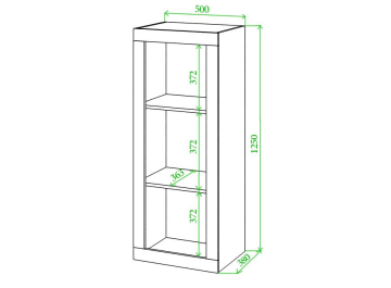 Стеллаж Торевро Ш