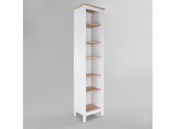 Стеллаж Сага белый / ясень