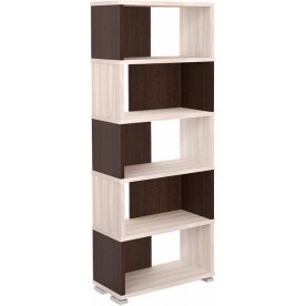 Стеллаж СБ-10-5 карамель / венге