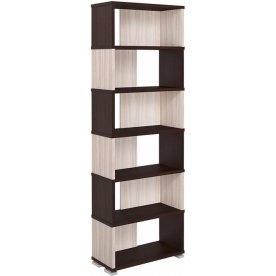 Стеллаж СБ-10-6 венге / карамель