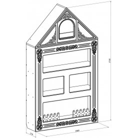 Стеллаж Ассоль