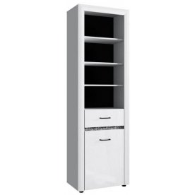 Стеллаж WhiteBlack 1D1S