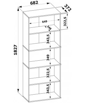 Стеллаж ШУ-20