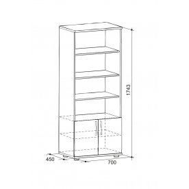 Стеллаж Сити 6.3
