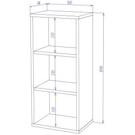 Стеллаж СУ ш1в1 В