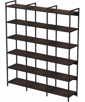 Стеллаж cubos 10СВТ.6.600 брауни / черный
