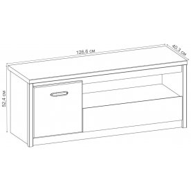 ТВ-тумба Джаз RTV 1D1SN