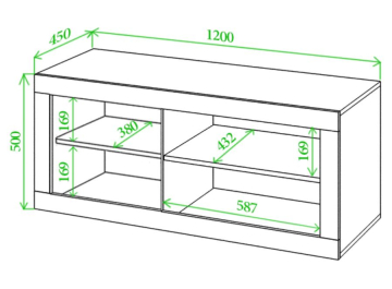 ТВ-тумба Той 120 НБЕ
