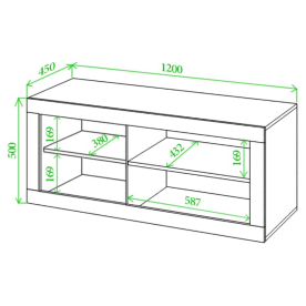 ТВ-тумба Той 120 НН