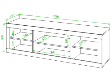 ТВ-тумба Той 170 КК