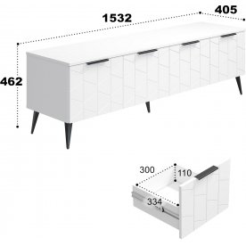 ТВ-тумба Контемпо