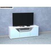 белый / голубой глянец