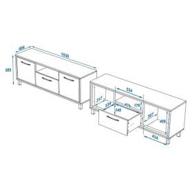 ТВ-Тумба Мельбурн 1005.М1