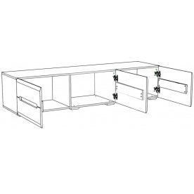 ТВ-тумба Наоми ТБ-17