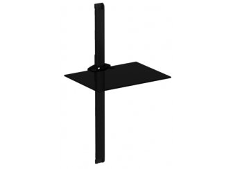 Кабель-канал PL2610B HBLK с полкой