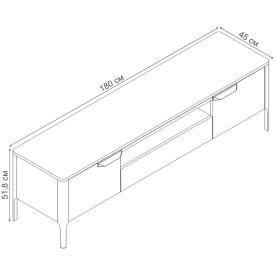 ТВ-тумба Ronda MDI.TV.RD.57