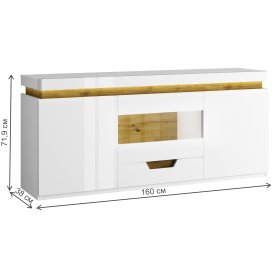 ТВ-тумба Torino RTV 1V2D1S