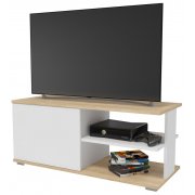 дуб сонома / белый