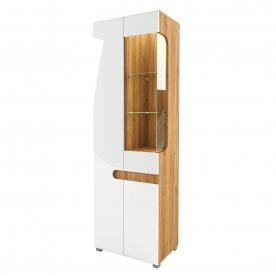 Шкаф с витриной Леонардо МН-026-01