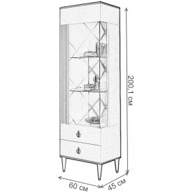 Витрина Rimini Solo