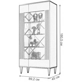 Витрина Rimini Solo