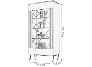 Витрина Rimini Solo