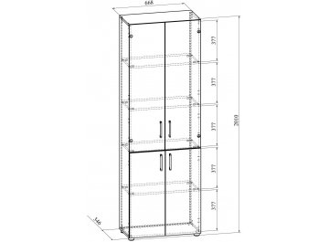 Витрина ОФ-303К