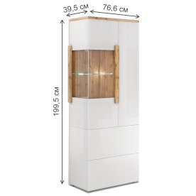 Витрина Сахара 1904.М1 стекло слева